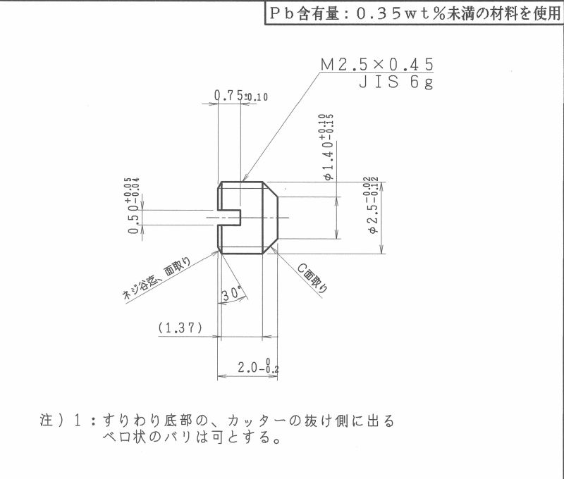 格安人気 JIS イモネジ ３ｍｍ ４ｍｍ 各１０本